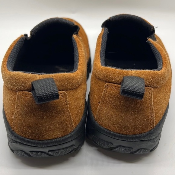 Landsβ End Men's Insulated Comfort Mocs, Vibram Arctic Grip Sz 6 - Picture 2 of 5